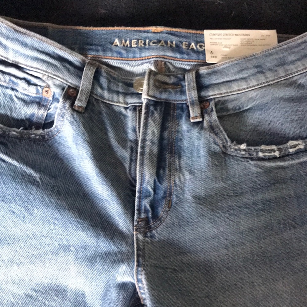 American Eagle Outfitters Blue Straight Leg Jeans